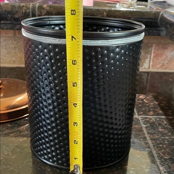 Kitchen &Table from HEB Black and Copper Textured Canister - Picture 4 of 5